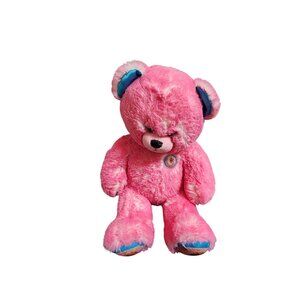 Build-A-Bear Workshop Pink Plush Donut Bear Stuffed Toy Birthday